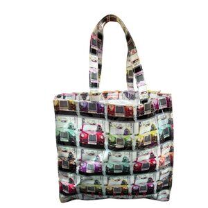 Ted Baker 25th Anniversary Limited Edition Taxicab Print PVC Tote Bag